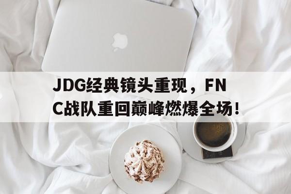 JDG经典镜头重现，FNC战队重回巅峰燃爆全场！